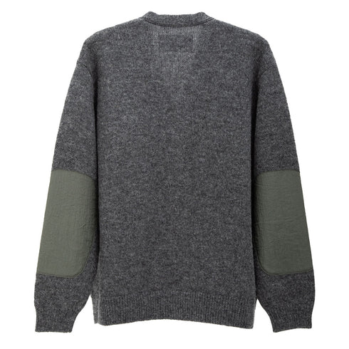 And Wander Shetland Wool Cardigan Gray Degli Uberti